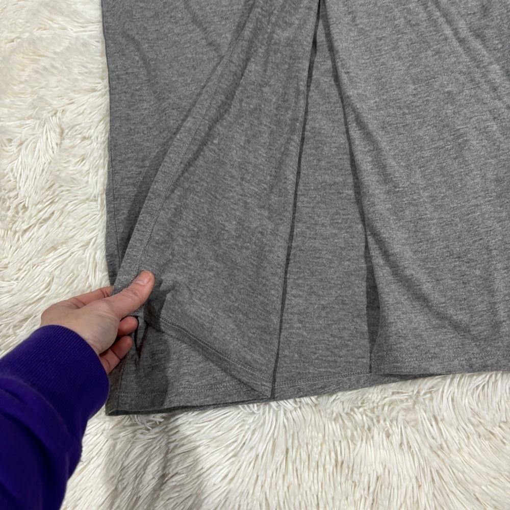 Pendleton Woman’s Cotton Split Back Gray Sleevele… - image 7